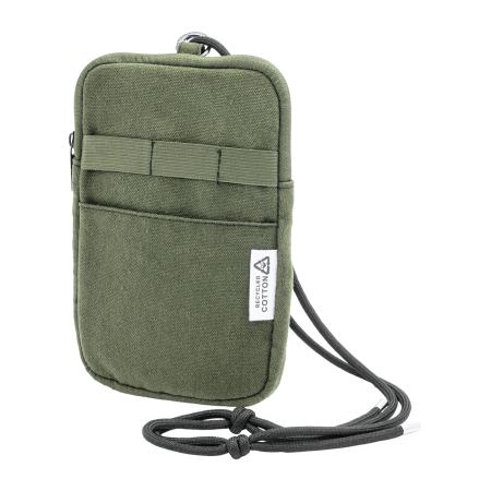 CanvaFon taška přes rameno z recyklovaného plátna na telefon