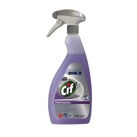 Cif Professional čistič / dezinfekce -  750 ml s rozprašovačem