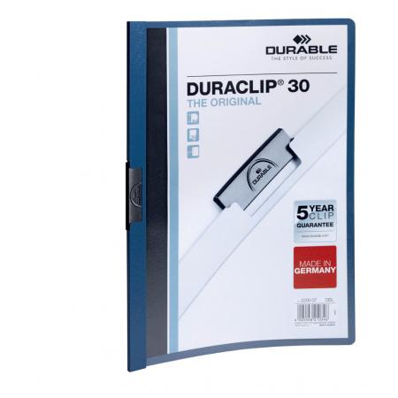 Desky A4 Duraclip  -  kapacita 30 listů / modrá