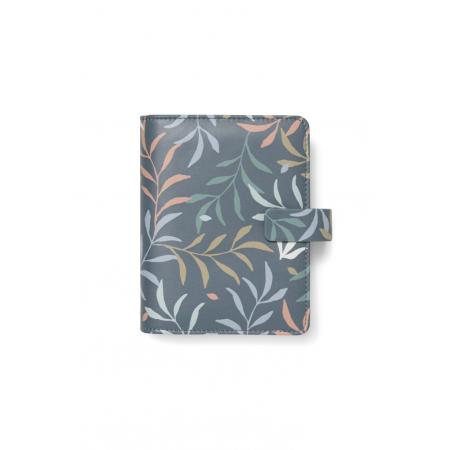 Diář Filofax Botanical kapesní/modrá