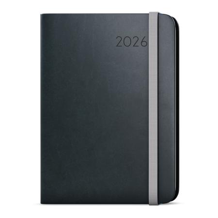 Diář FLEXI s gumičkou A5 - týdenní / černá