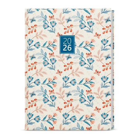 Diář LAMINO - B6 / denní / motýli