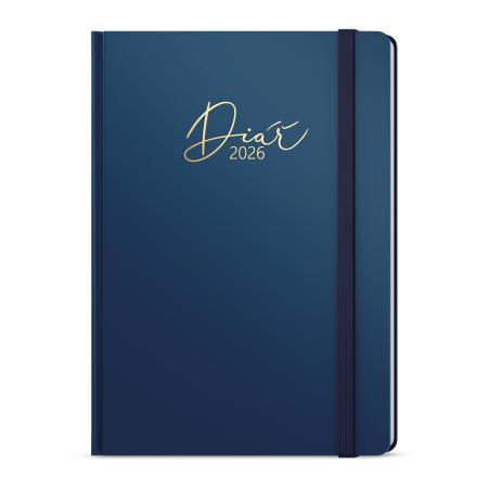 Diář LUXI - B6 / týdenní / modrá