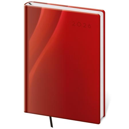 Diář VARIO - A5 / denní / red