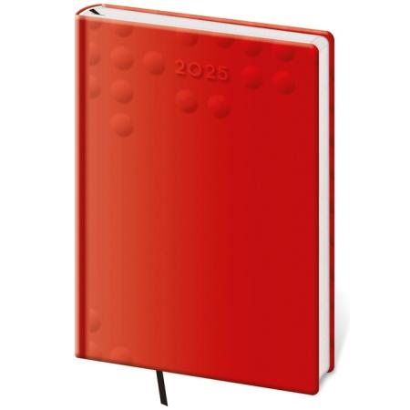 Diář VARIO - A5 / denní / red