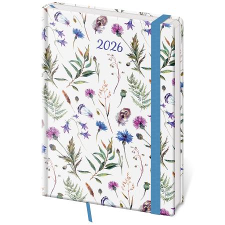 Diář VARIO - A5 / týdenní / Wildflowers
