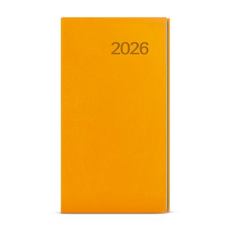 Diáře VIVELLA - týdenní kapesní / okrová