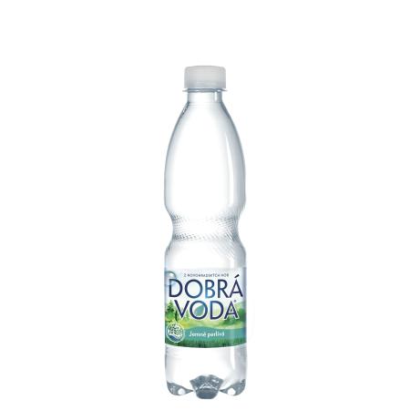 Dobrá voda bez příchutě - jemně perlivá / 0,5 l
