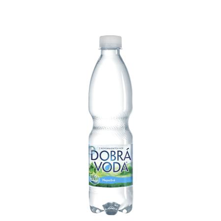 Dobrá voda bez příchutě - neperlivá / 0,5 l