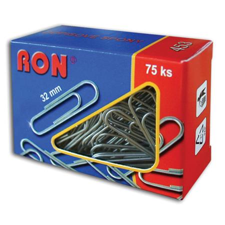 Dopisní spony RON - 32 mm / 75 ks