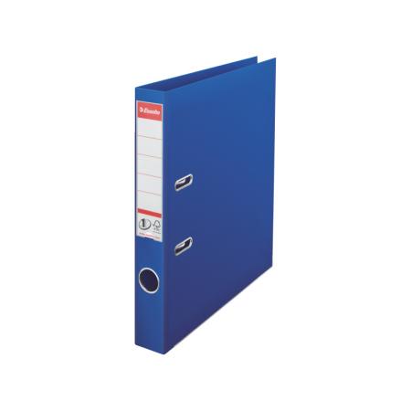 Pořadač A4 pákový celoplastový  -  hřbet 5 cm / modrá