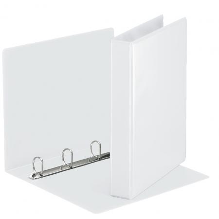 Pořadač A4 kroužkový prezentační - hřbet 5,1 cm -4 - kroužek / bílá