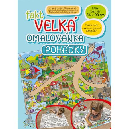 Fakt velká omalovánka Pohádky