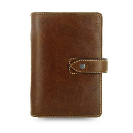 Filofax Malden osobní týdenní 2021 oříškově hnědá