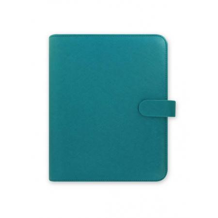 Diář Filofax Saffiano - formát A5 / 148 x 210 mm / akvamarín