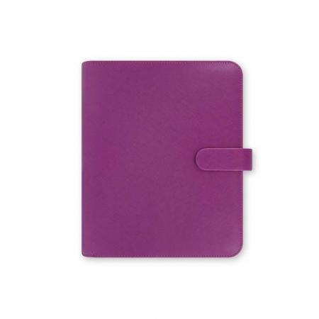 Diář Filofax Saffiano - formát A5 / 148 x 210 mm / malinová