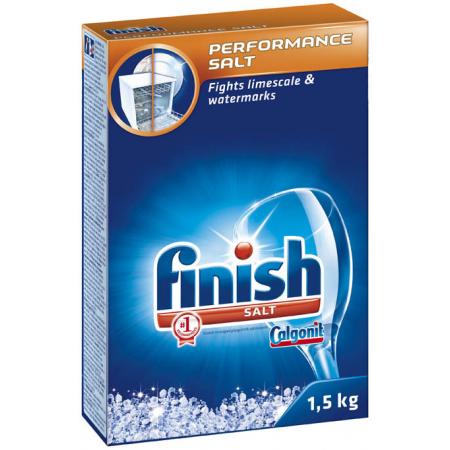 Finish – prostředky do myčky  -  sůl / 1,5 kg