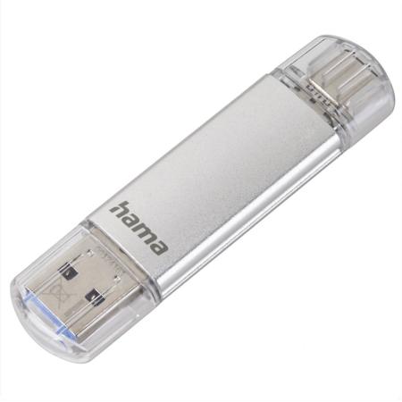 Flash Pen Laeta twin - stříbrná / 32 GB / USB 3.1