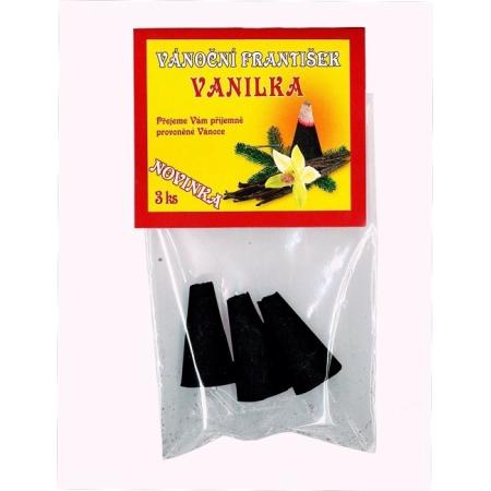 František vánoční - vanilka 3 ks