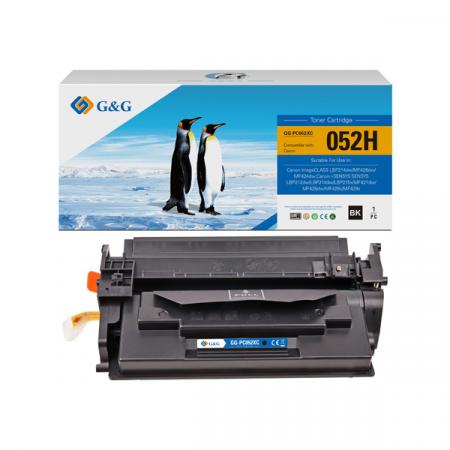G&G kompatibilní toner s 052H, black, 9200str., NT-PC052XC, high capacity, pro Canon LBP212dw,214dw,215x, MF421dw, 426dw, 428x, 429x, 