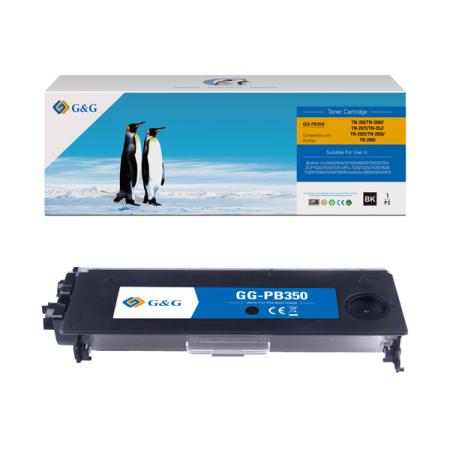 G&G kompatibilní toner s TN2000, black, 2500str., NT-PB350, pro Brother DCP 7020, 7010, 7025, FAX 2820, 2920, HL 2030, 204, N