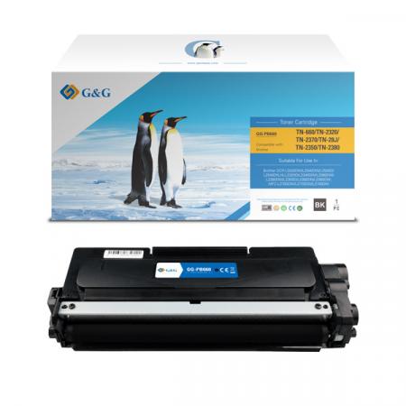 G&G kompatibilní toner s TN2320, black, 2600str., NT-PB660, pro Brother DCP-L2520DW, L2540DW, HL-L2320D, L2340DW, L2360DW,, N
