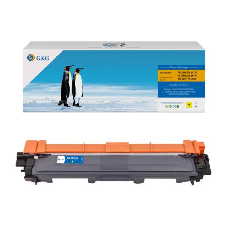 G&G kompatibilní toner s TN241Y, yellow, 1400str., NT-PB221Y, pro Brother HL-3140CW, 3170CDW, MFC9130CW, 9330CDW, 9340CDW, N