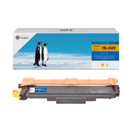 G&G kompatibilní toner s TN243Y, yellow, 1000str., NT-PB243Y, pro Brother DCP-L3500, MFC-L3730, MFC-L3740, MFC-L3750, N