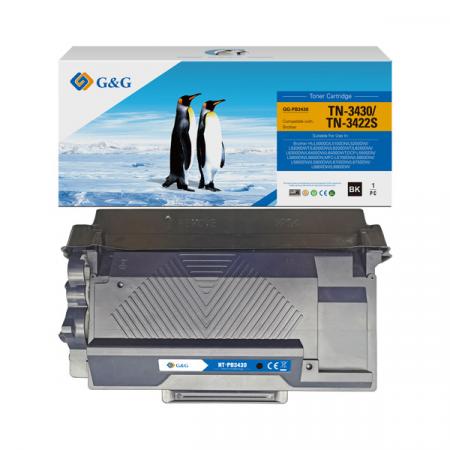 G&G kompatibilní toner s TN3430, black, 3000str., NT-PB3430, pro Brother HL-L6400DW, N