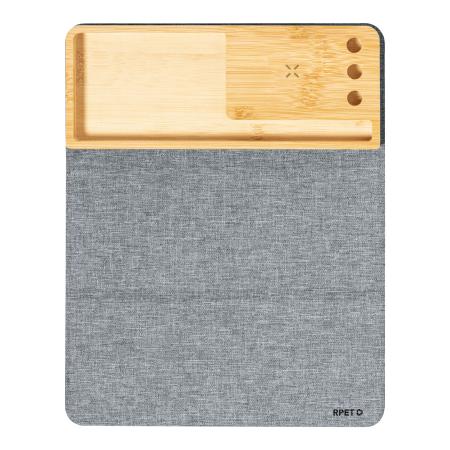 Hossian podložka pod myš s bezdrátovou nabíječkou