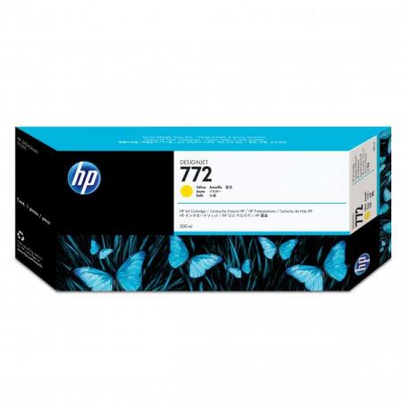 HP originální ink CN630A, yellow, 300ml, HP 772, HP