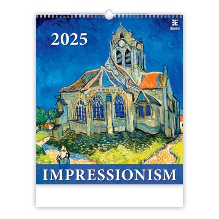 Kalendář nástěnný Exclusive Edition - Impressionism / N255