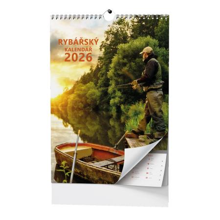 Kalendář nástěnný Rybářský / BNF4