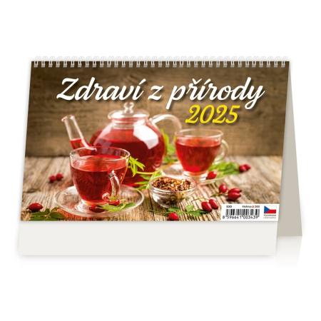 Kalendář stolní čtrnáctidení Zdraví z přírody / S30