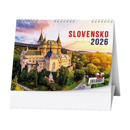 Kalendář stolní obrázkový Slovensko / BSI4