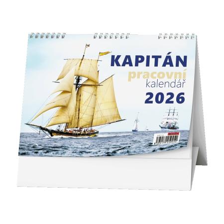 Kalendář stolní pracovní Kapitán / BSB7