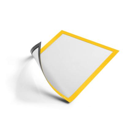 Kapsy Duraframe Magnetic A4  - žlutá / 5 ks