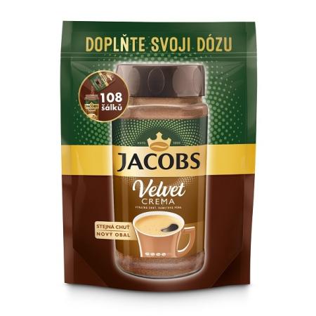 Káva instantní Jacobs Velvet Crema - náhradní náplň 180 g