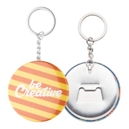 KeyBadge Bottle přívěšek na klíče s plackou