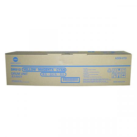 Konica Minolta originální válec DR-512, color, A2XN0TD, Konica Minolta Bizhub C224, 284, 364, 454, 554