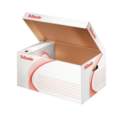 Kontejner archivní s víkem -  bílá