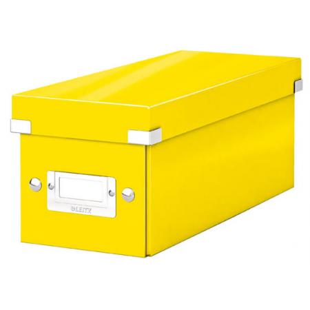 Krabice Leitz Click & Store - na CD / žlutá