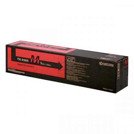 Kyocera originální toner TK8305M, magenta, 15000str., 1T02LKBNL0, Kyocera 3050Ci, 3550Ci, 3051ci,  O