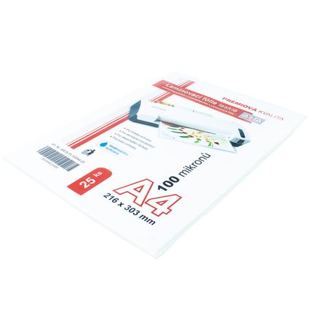 Laminovací pouzdra  - A4 / 25 ks / 125 mic