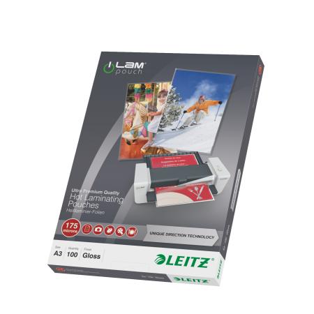 Laminovací pouzdra Leitz iLam -  A3 175 mic / 100 ks