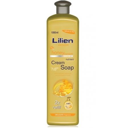Lilien tekuté mýdlo náplň - honey / 1000 ml