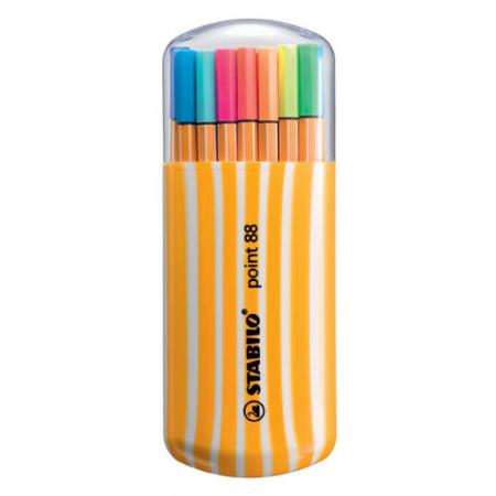 Liner STABILO point 88 - sada 20 ks