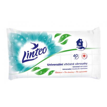 Vlhčené ubrousky Linteo Satin - použití pro domácnost / 40 ks