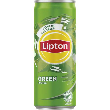 Nápoje Lipton plech - Ice Tea Green / 0,33 l