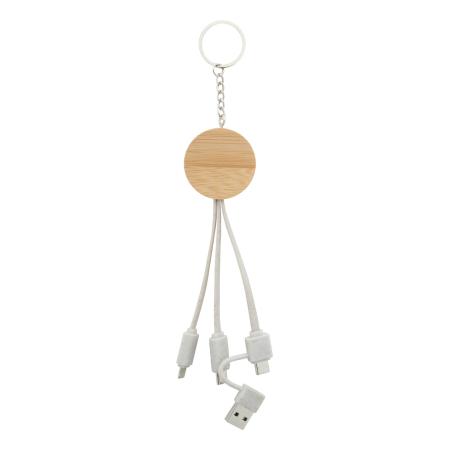Mugory přívěšek na klíče s USB nabíjecími kabely